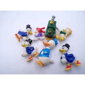 Disney Donald Duck & Friends Mini Figures Lot 7‎ Piece Set Disney
